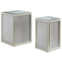 Traleena - Silver Finish - Nesting End Tables (Set of 2), 16.13"