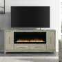 Fireplace TV Consoles - 80" Console With Fire FTS