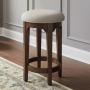 Arden Road - Upholstered Console Stool (RTA) - Cherry - Dark Brown