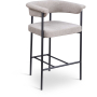 Malin - Linen Counter Stool (Set of 2) - Taupe