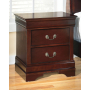 Alisdair - Reddish Brown - Two Drawer Night Stand