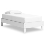 Hallityn - White - Twin Platform Bed