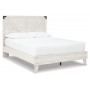 Shawburn Panel Platform Bed Whitewash