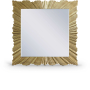 Golda - Leaf Mirror