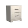 Stelsie - White - Two Drawer Night Stand