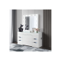 Ella - Vanity With Speaker - White
