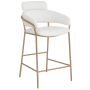 550cream-c - Cozyliving Furniture  - Yara - Counter Stool - Cream