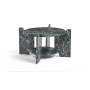Soriano - Genuine Marble Coffee Table - Green / - Dark Green, 30"