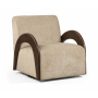 Neria - Chenille Fabric Upholstered Swivel Accent Chair