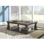 Johnelle - Gray - Rectangular Cocktail Table, 54"