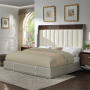 Jamonica - Eastern King Bed - Beige & - Beige
