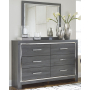 Lodanna Dresser, Mirror Gray, 60.5" Wide