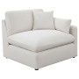Hobson - Upholstered RAF Chair - Ivory, 42"
