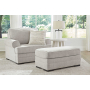 Eastonbridge - Shadow - 2 Pc. - Chair And A Half, Ottoman