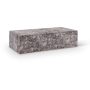 Piazza - Marble Finish Concrete Coffee Table, 52"