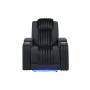 U8000 - Power Recliner With Power Headrest & LED Light - Black