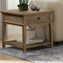 Artisan Home - End Table - Brown - Light Brown, 24"