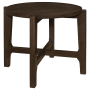 Cota - Round Solid Wood End Table, 26.25"