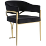 553black-c - Cozyliving Furniture  - Madelyn - Dining Chair (Set of 2) - Black