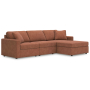 Cozymax - Spice - 3-Piece Sectional With Raf Corner Chaise, 109"