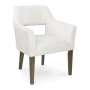 Marxmore Dining Upholstered Arm Chair (Set of 2) Brown