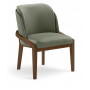 Navo - Vegan Leather Upholstered Dining Chair - Green