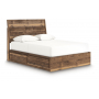 Chirason Panel Bed With Storage Brown