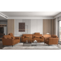 Tussio - Loveseat - Saddle Tan Leather