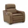 Mod Media Power Recliner With Adjustable Headrest Saddle