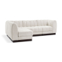 Quinn - 4 Piece Modular Sectional - Cognac, 101"