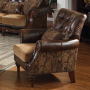 Dreena - Chair (With 1 Pillow) - Dark Brown - 38" - Dark Brown