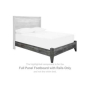 Baystorm Full Panel Footboard w/Rails Gray