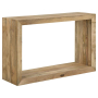 Benton - Rectangular Solid Wood Sofa Console Table - Natural, 46"