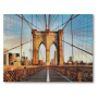 Shayward - Blue / Amber - Wall Art