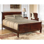 Alisdair - Dark Brown - King Sleigh Bed