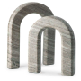 Keithton - Taupe - Sculpture Set (Set of 2), 9.25"