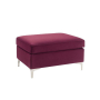 Jaszira - Ottoman - Burgundy Velvet