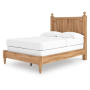 Aleaport Panel Bed Warm Brown
