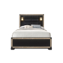 Blake - Queen Bed Headboard & Footboard - Black /