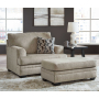 Stonemeade - Taupe - 2 Pc. - Chair And A Half, Ottoman