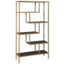Frankwell - Gold Finish - Bookcase