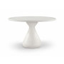 Sano - 48'' Indoor/Outdoor Dining Table - Cream - Pearl Silver, 48"