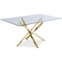 Xander - Dining Table - Fabric, 60"