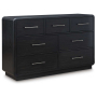 Rowanbeck - Black - Dresser, 63.75" Wide