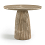 Venosa - 36" Concrete Indoor / Outdoor Counter Height Table - Beige, 36"