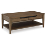 Roanhowe - Brown - Rectangular Cocktail Table, 50"