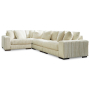 Lindyn - Ivory - 4-Piece Sectional, 95"