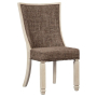 Bolanburg - Brown / Beige - Dining UPH Side Chair (Set of 2) - Lattice Back
