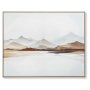 Karalen - White / Gray / Brown - Wall Art