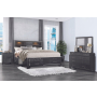 Jordyn - 5 Piece Full Bedroom Set - Dark Gray